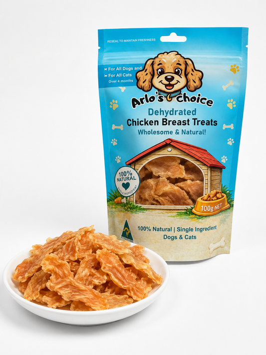 Dehydrated Chicken Breast Bites